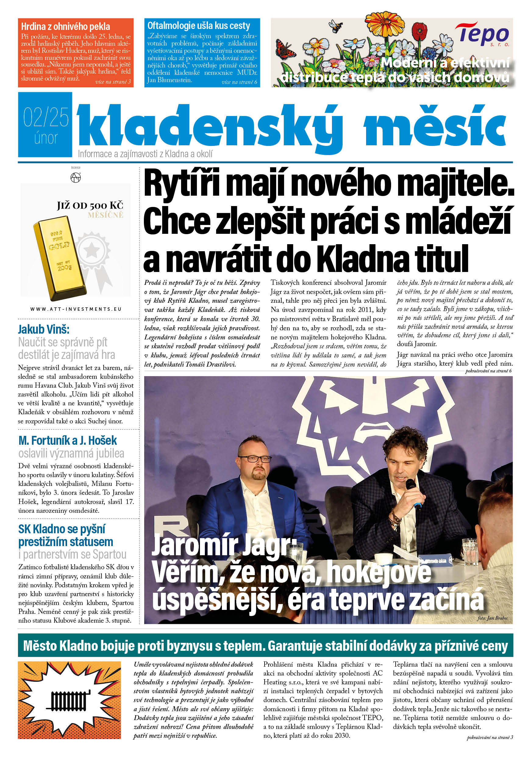 Kladenský měsíc - únor 2025