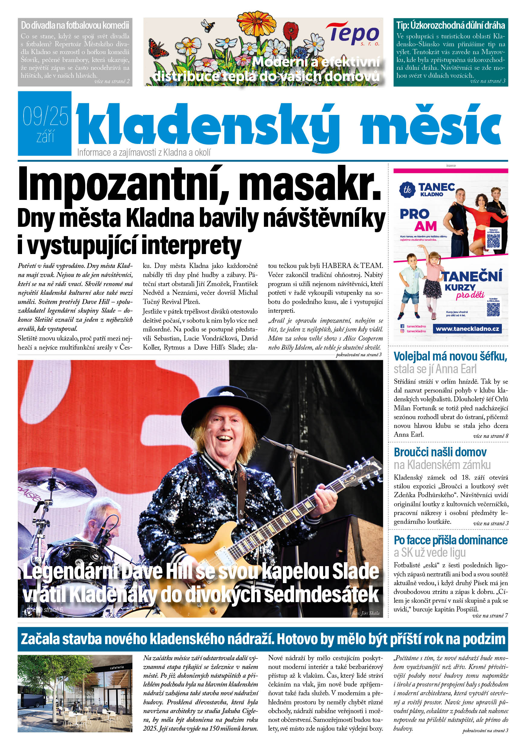 Kladenský měsíc - září 2025