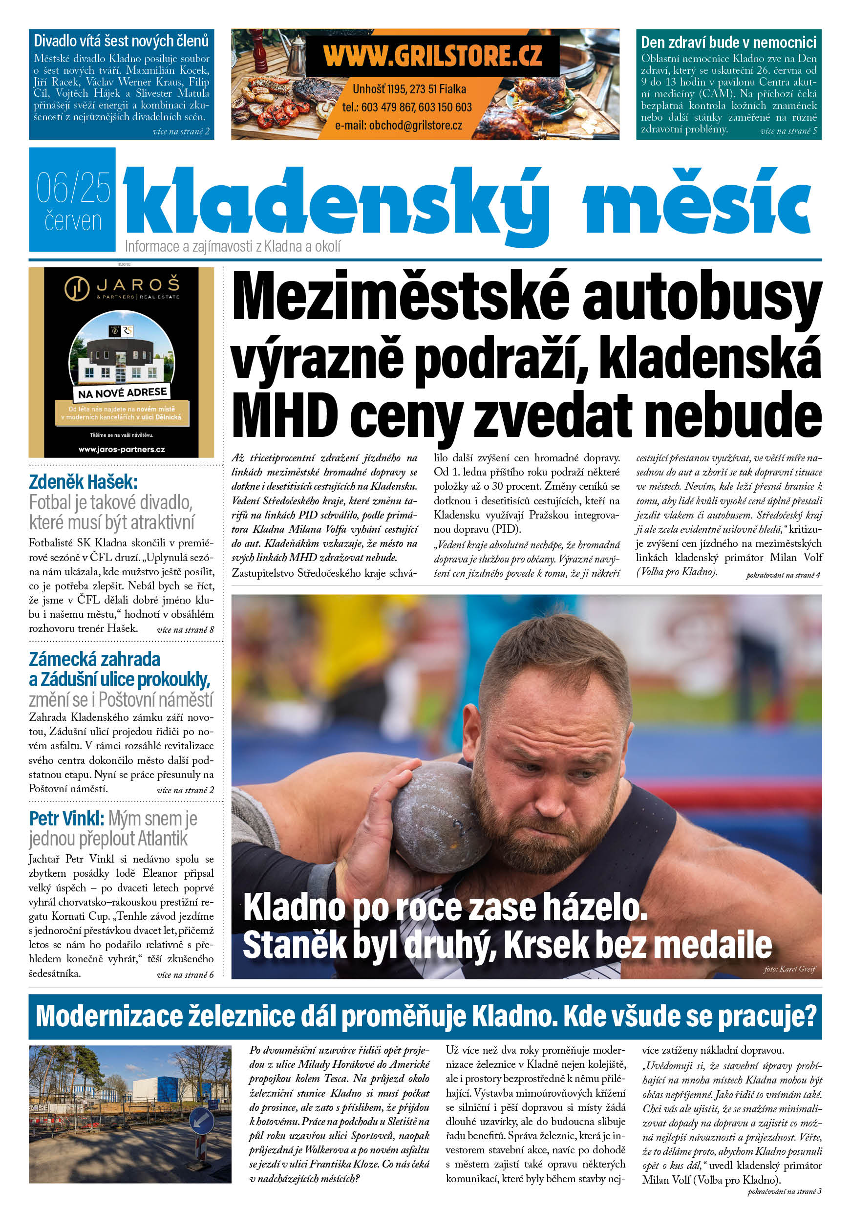 Kladenský měsíc - červen 2025