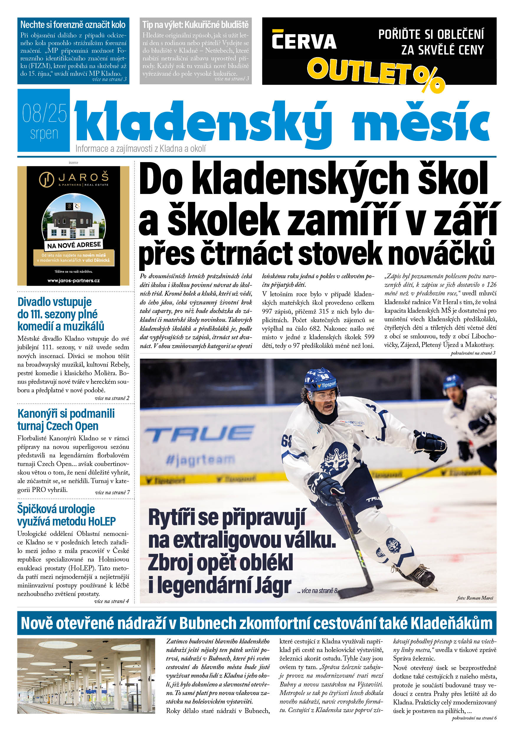 Kladenský měsíc - srpen 2025