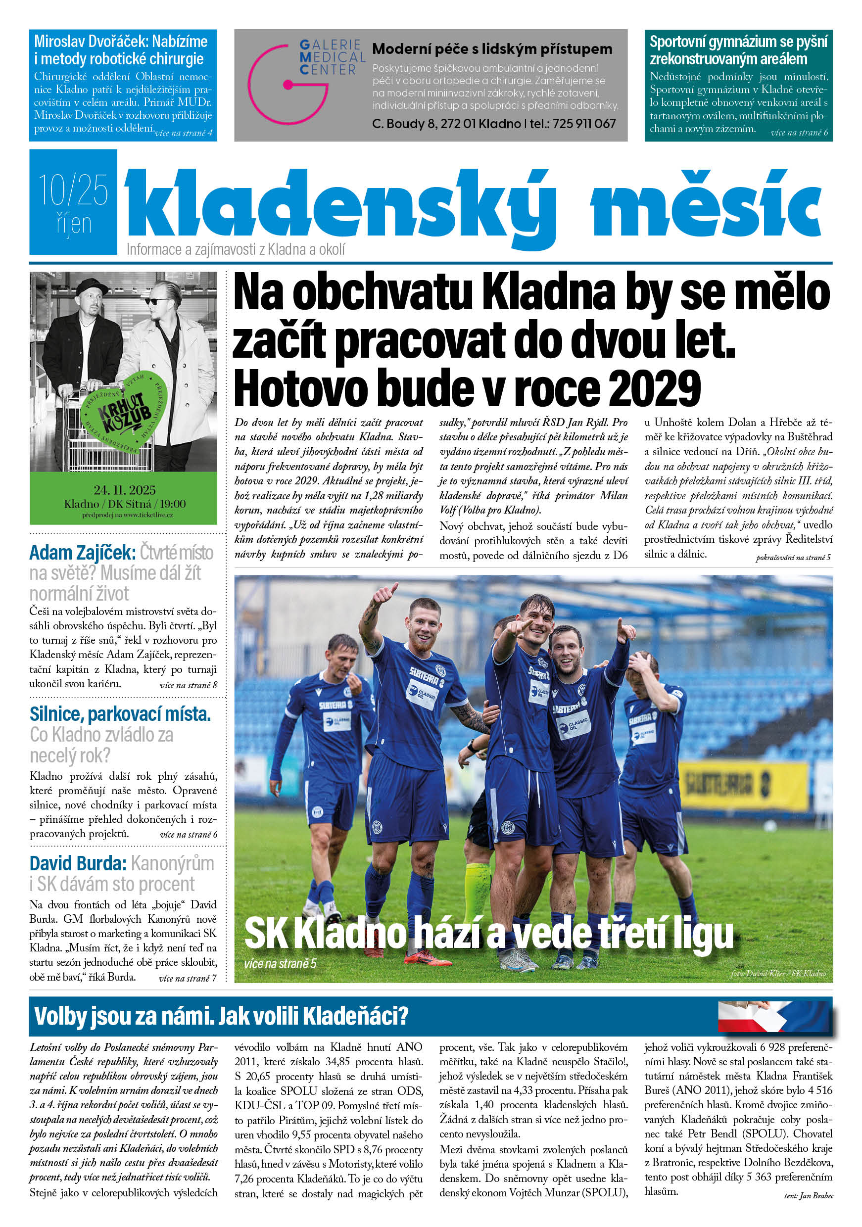 Kladenský měsíc - říjen 2025
