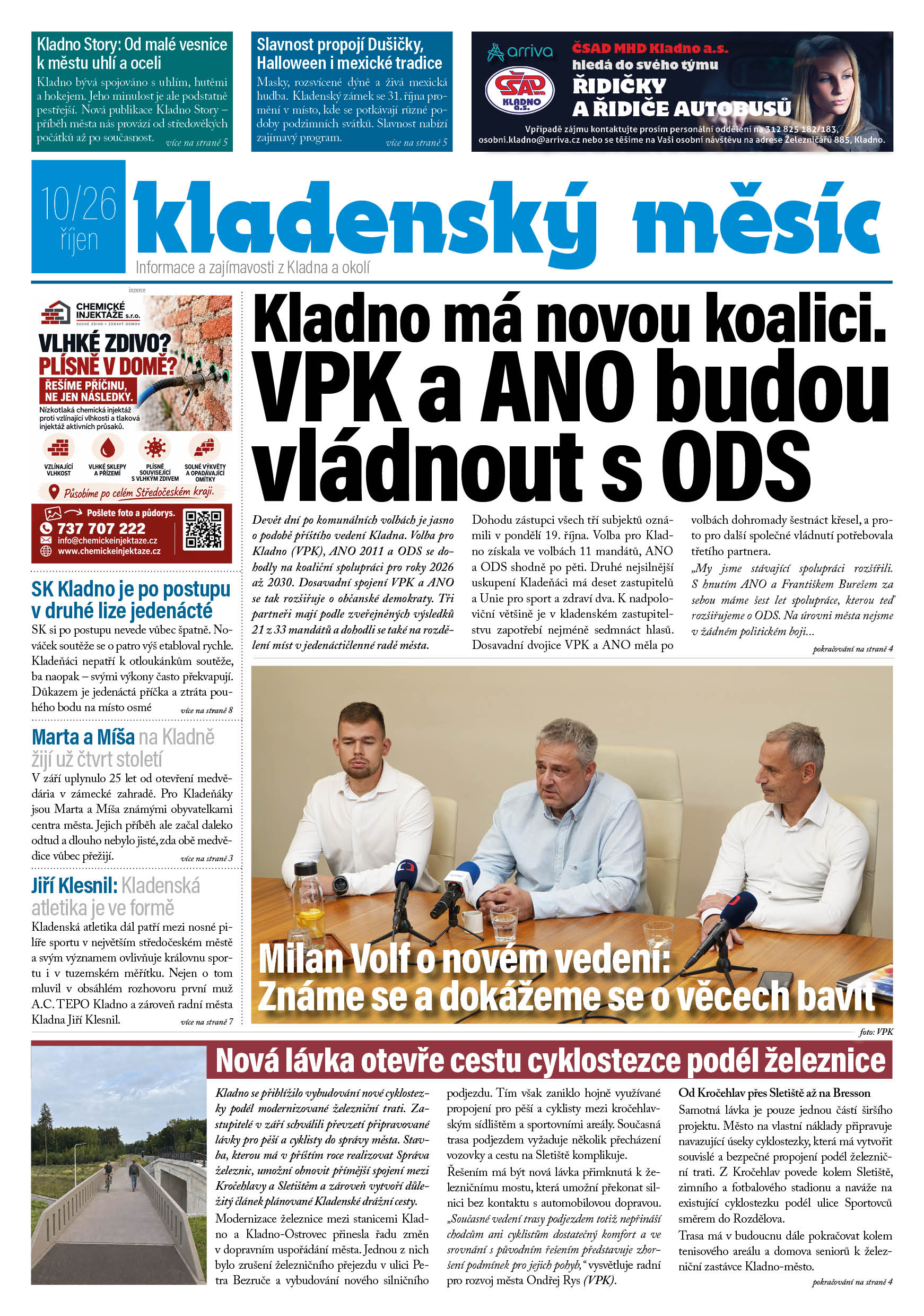 Kladenský měsíc - říjen 2026